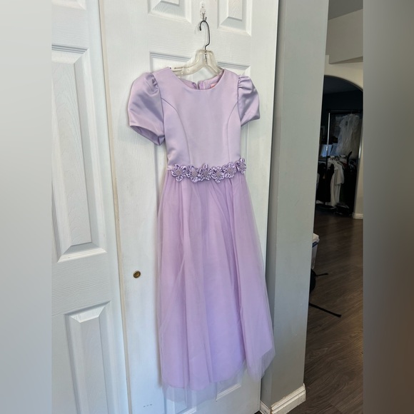 EUC Joy Kid vintage 80s formal gown sz 12 - Picture 1 of 3